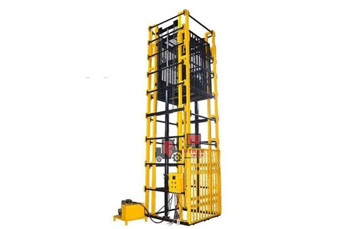 Electro Hydraulic Double Mast Goods Lift